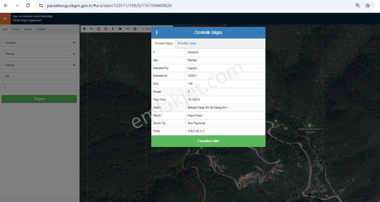 Karabük Kapullu Mahallesinde Bulunan Bahçeli Kagir Ev Ve Ahır, - Görsel 31