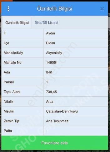 Didim Yeşiltepe Yanında 740 M2 Satılık Arsa - Görsel 9