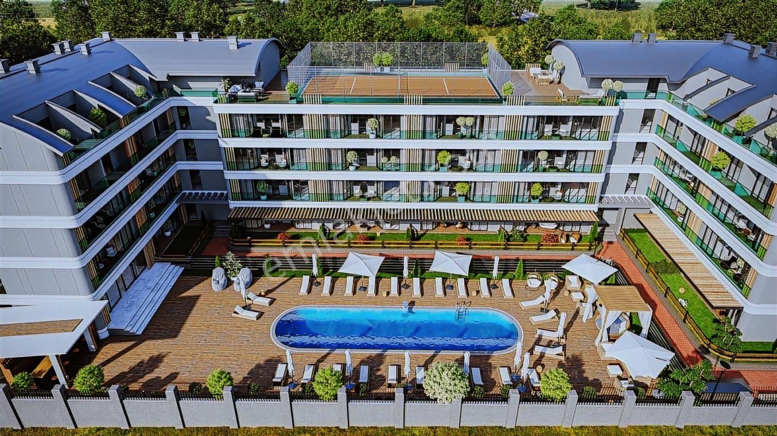 Pursaklar Saray Muhteşem Konsept Sandiegoda 1+1 Satılık Rezidans - Görsel 7