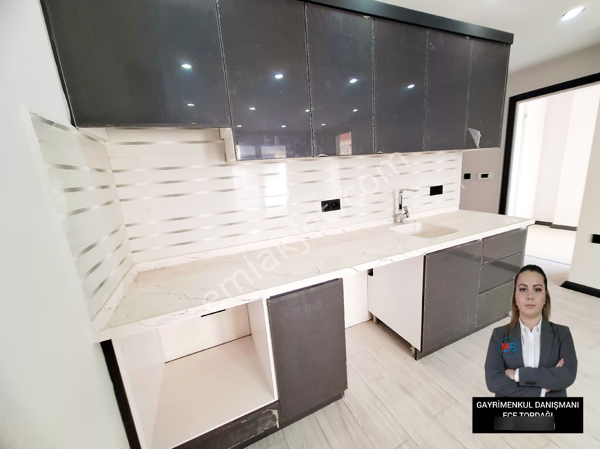 Didim'de Satılık 1+1 Ortakat Asansörlü Denize Yakın Sıfır Daire! - Görsel 5