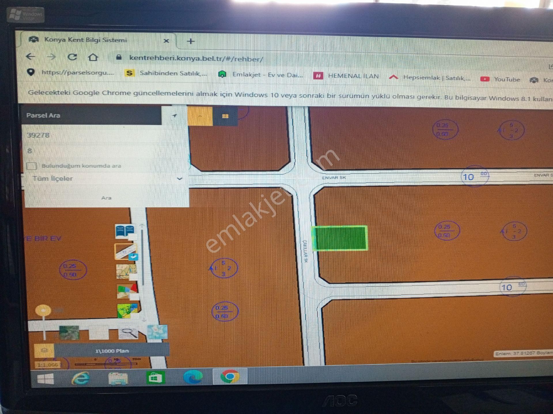 Konya Meram Yaylapınar Mah. 420 M2 Konut