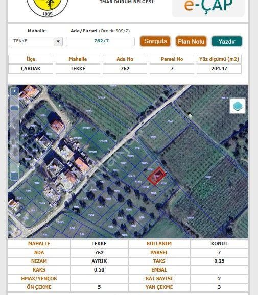 Çanakkale Lapseki Çardak 'ta Satılık Bahçeli Müstakil Ev - Görsel 18