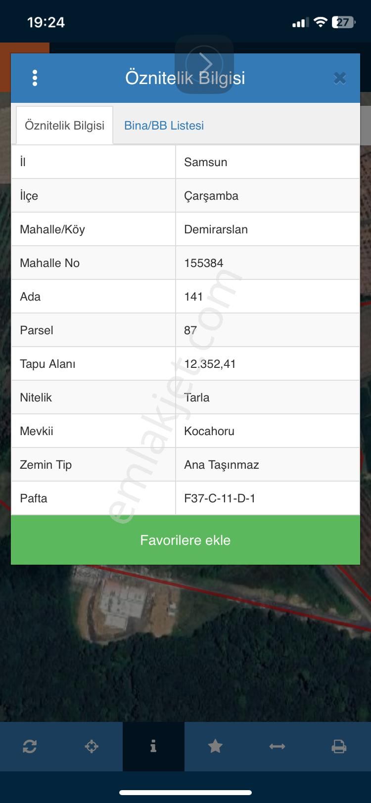 Truva//bt'den Çarşamba Demiraslan Mh. Satılık Fırsat Tarla - Görsel 3