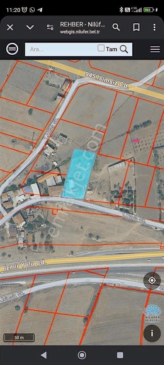 İzmir Yolu Üzeri İrfaniye De Ticari İmarlı 3.382 M² Kupon Arsa - Görsel 3