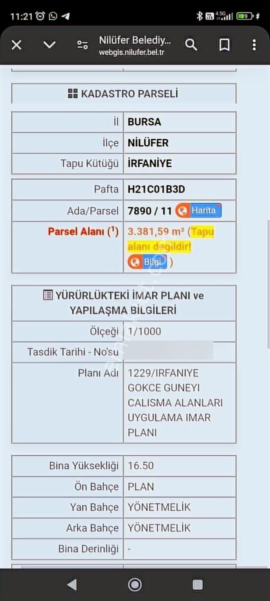 İzmir Yolu Üzeri İrfaniye De Ticari İmarlı 3.382 M² Kupon Arsa - Görsel 4