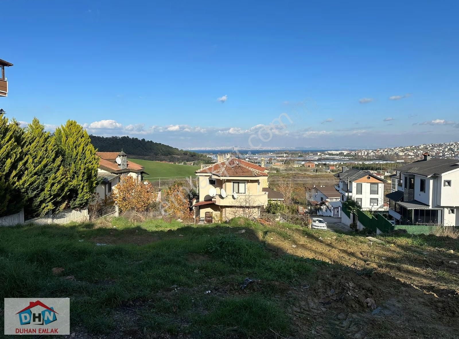 Duhan Emlak'tan Samanlı'da 429m2 Deniz Manzaralı Köşe Parsel - Görsel 2
