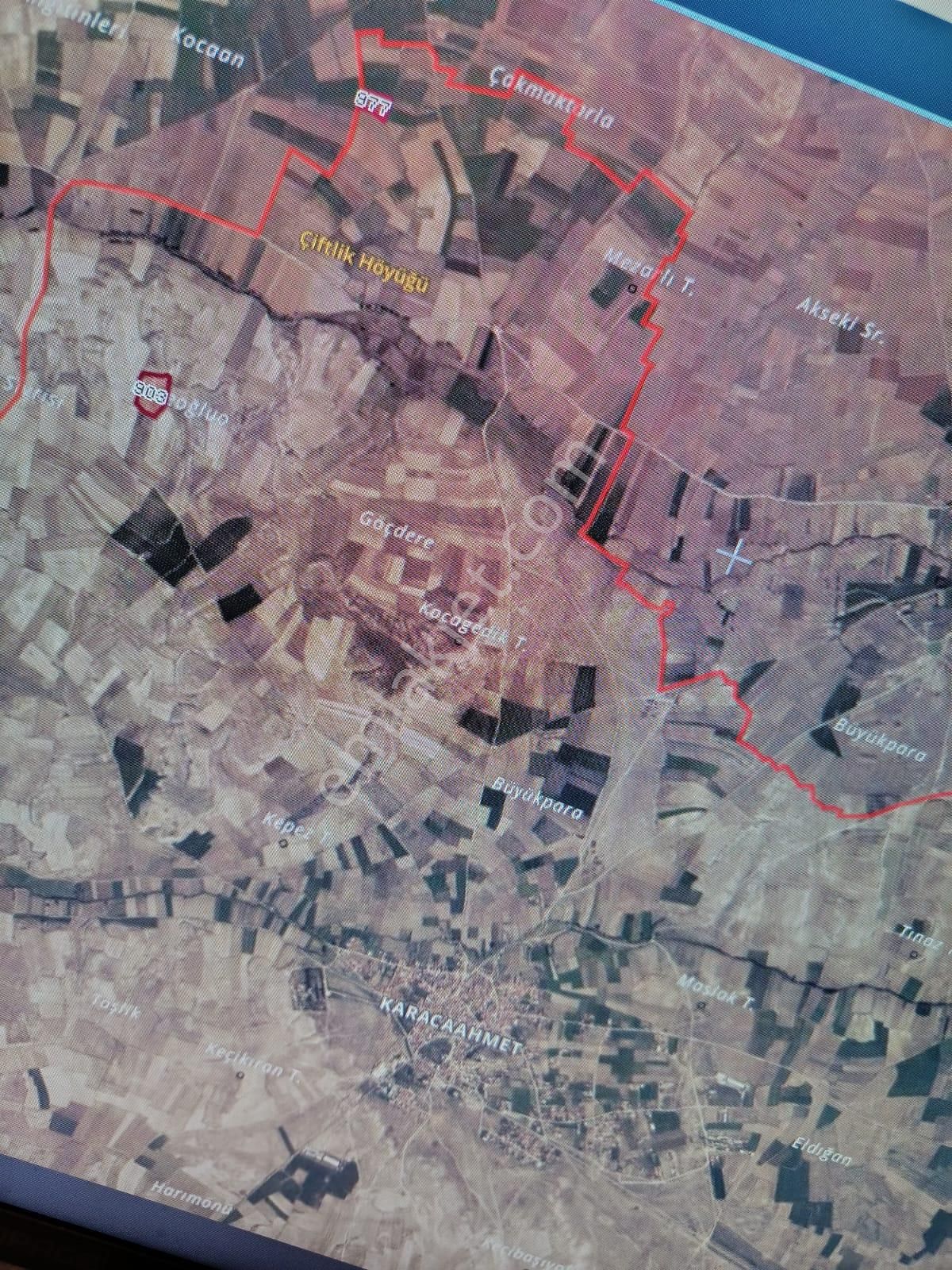 İhsaniye Karacahmet Köyü Verimli Tarla - Görsel 4