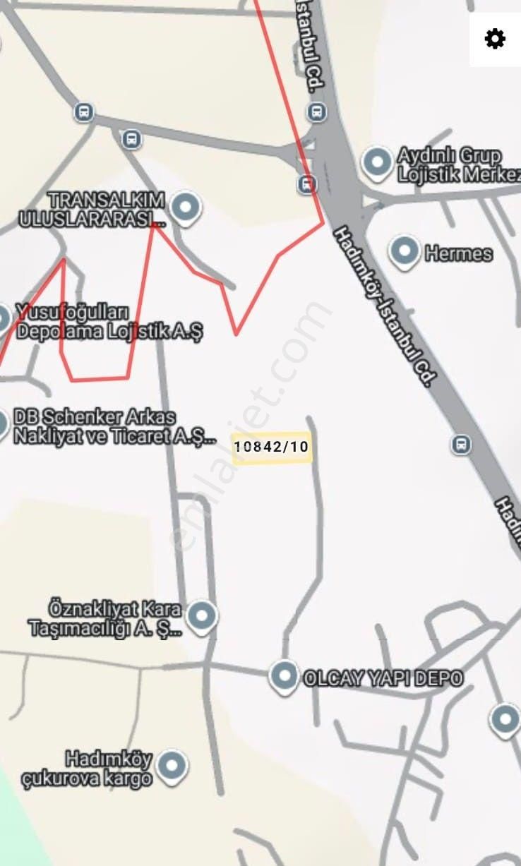 Remax Necati Kurt/ Arnavutköy Ömerli'de Satılık Yatırımlık Sanayi İmarlı Arsa - Görsel 5