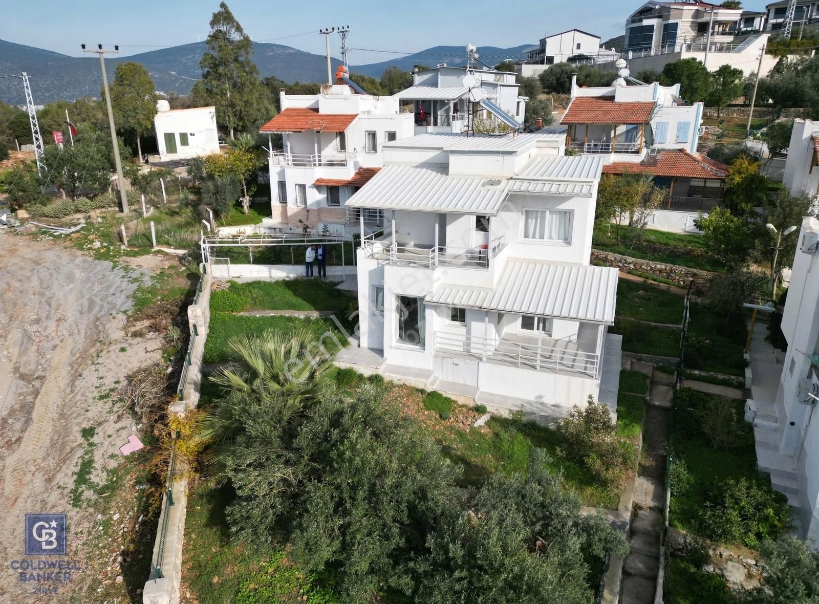 Didim Akbük De Full Tadilatlı Açık Deniz Manzaralı Villa