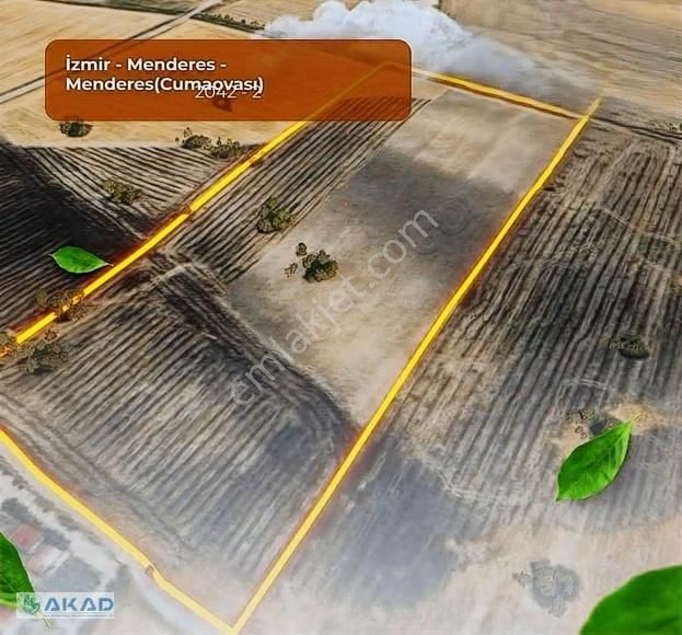 Menderes, Altıntepe'de, Yola Cepheli, Dikdörtgen Şekilli Tarla - Görsel 12