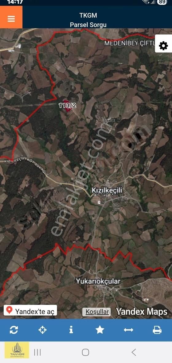 Merkez Kızılkeçili Köyü Deniz Manzara Köye 1.5 Km Satılık Tarla - Görsel 8