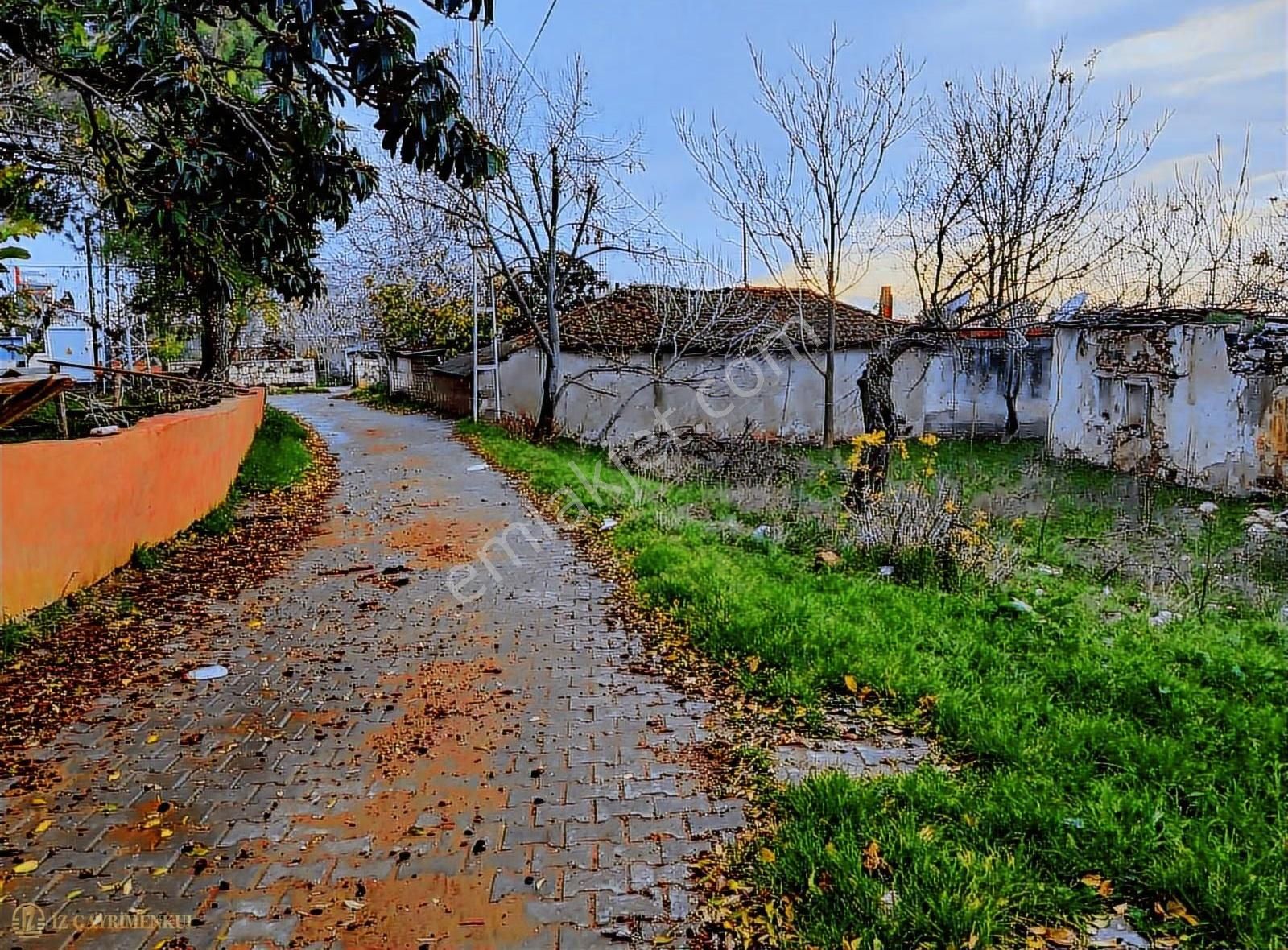 Çanakkale Civler Köyünde Müstakil Tapulu Köy Evi Arsası - Görsel 9