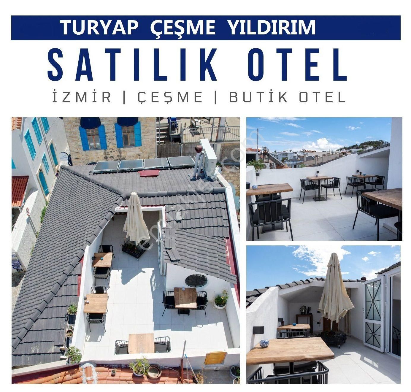 Turyap Çeşme Merkezde Satılık Lüks Butik Otel