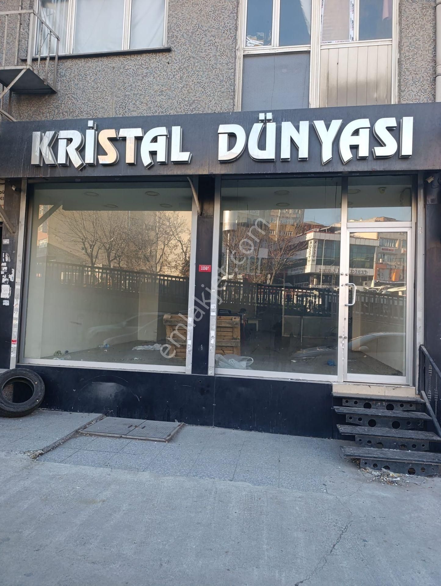 Güngören Çeşme'de Düz Giriş Dükkan 160 M2 Kiralık Mağaza