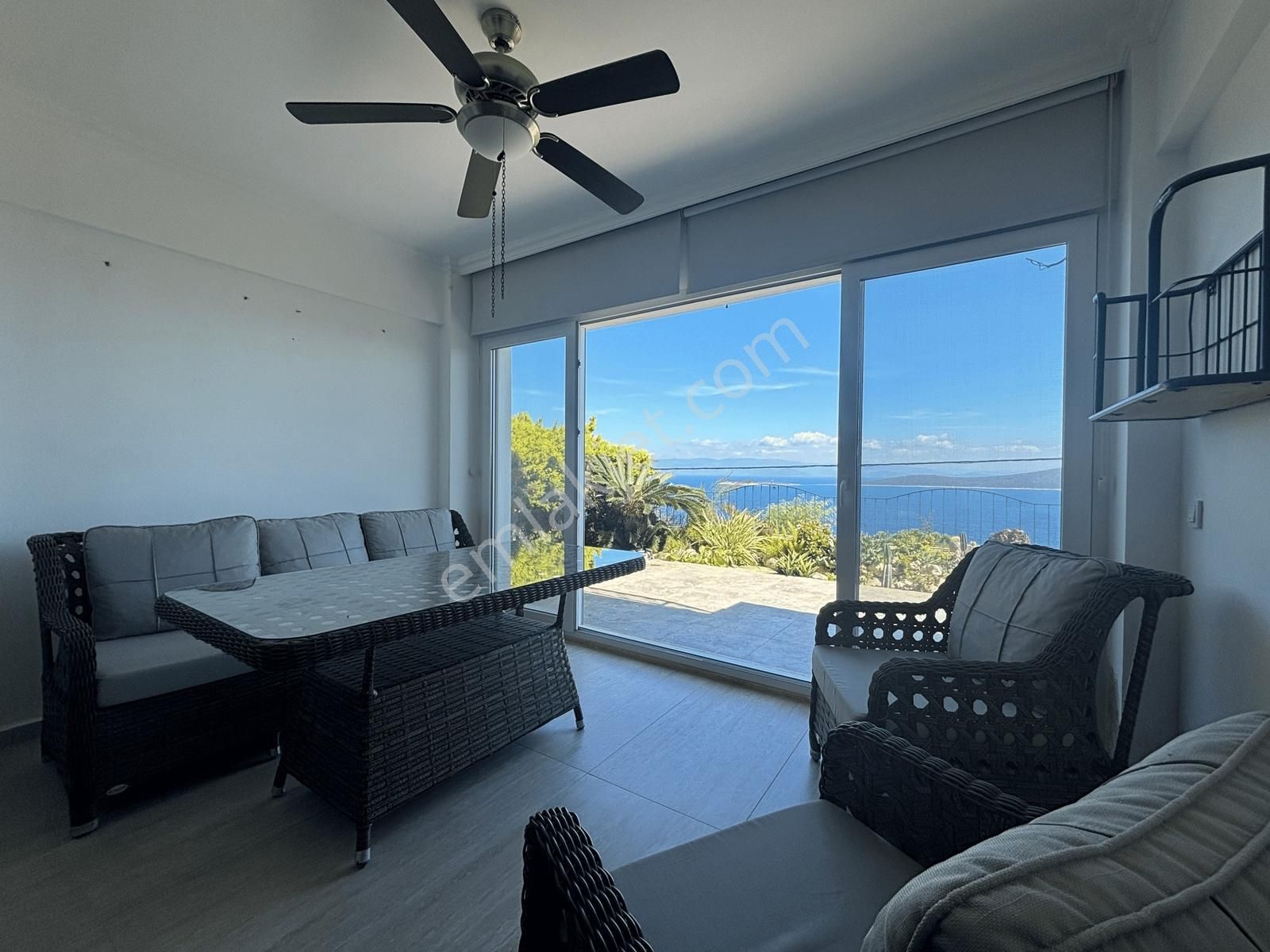 Bodrum Gündoğan Panoramik Deniz Manzaralı Satılık Bahçe Dubleksi - Görsel 22