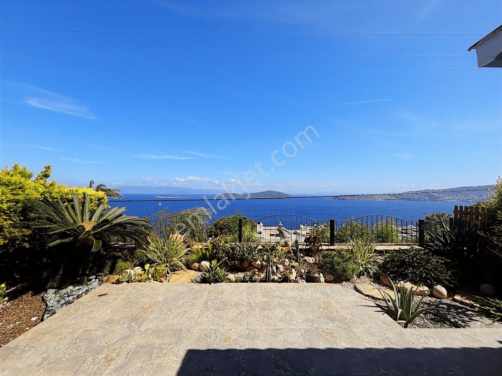 Bodrum Gündoğan Panoramik Deniz Manzaralı Satılık Bahçe Dubleksi - Görsel 8