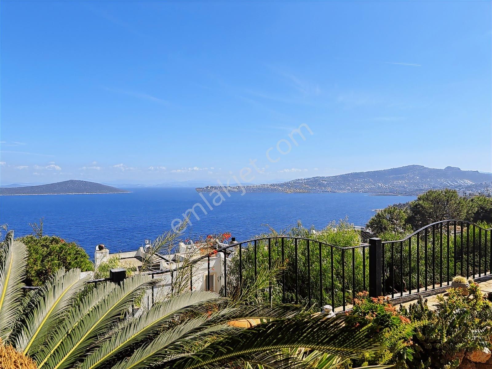 Bodrum Gündoğan Panoramik Deniz Manzaralı Satılık Bahçe Dubleksi - Görsel 13
