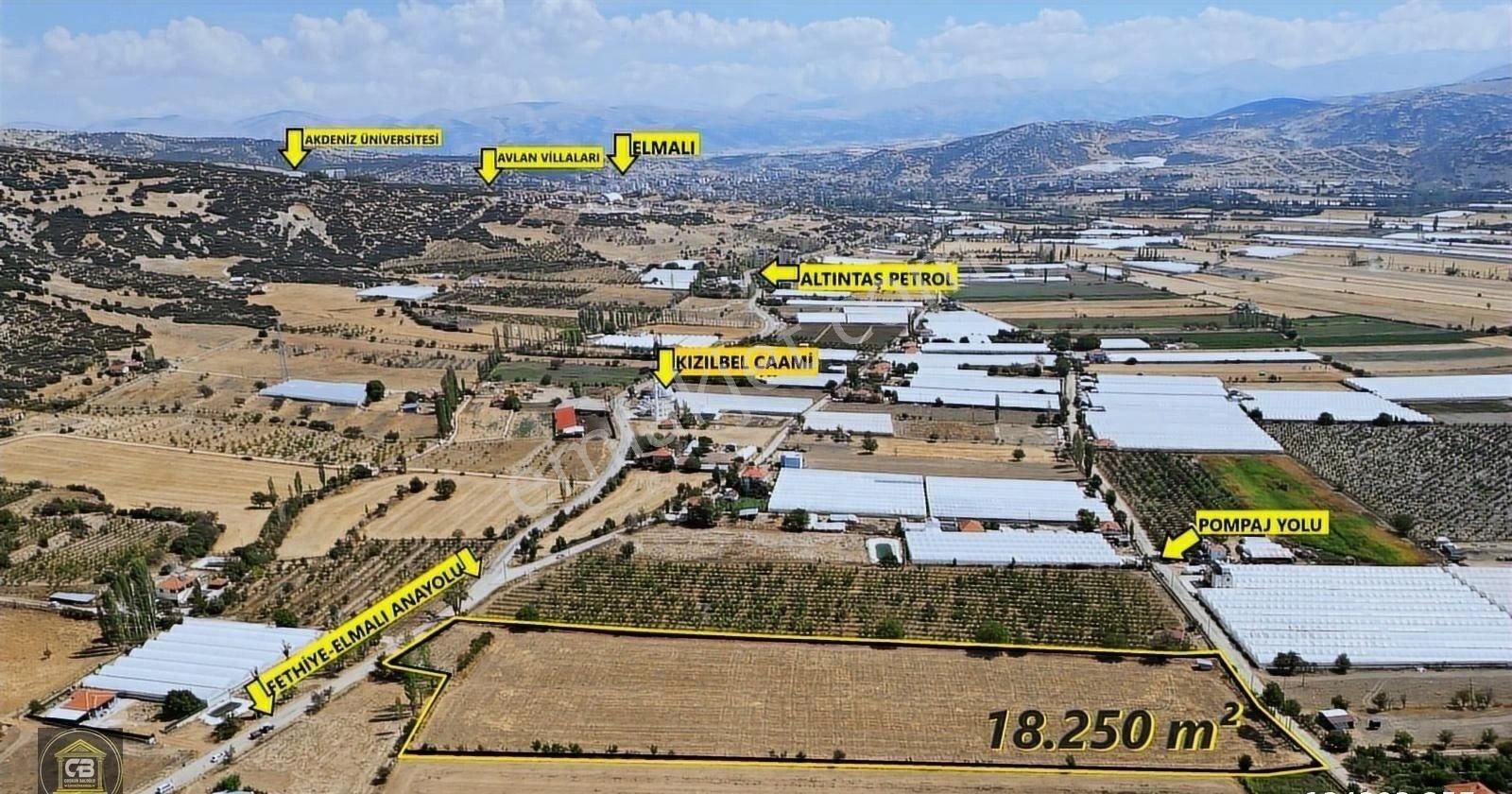 Elmalı Kızılbel Mevkinde 18.250 M² Kupon Tarla Satılıktır - Görsel 20