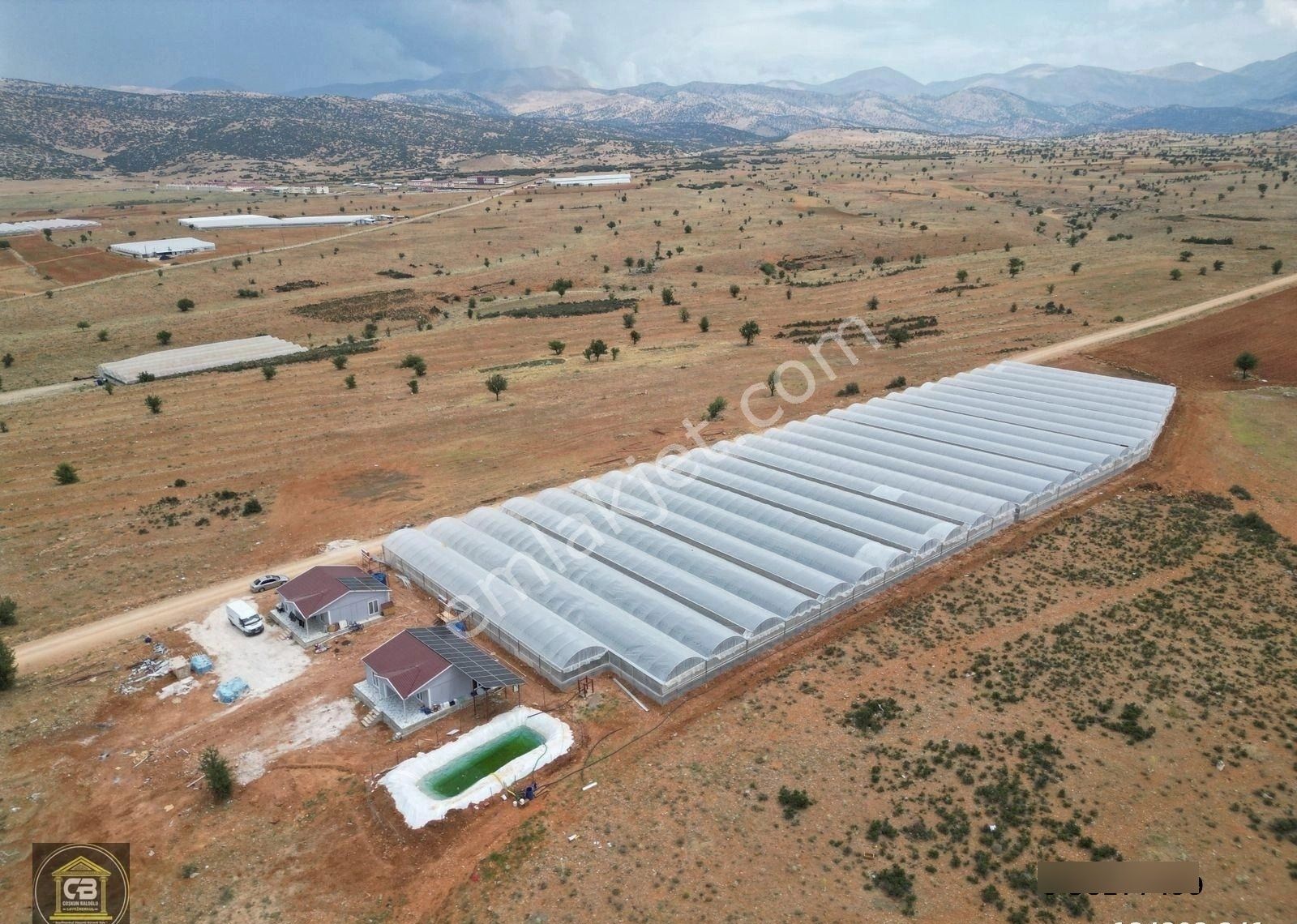 Elmalı Cezaevi Yolunda 8.150 M² Sera Ve Evi Olan Sera Satılıktır - Görsel 2