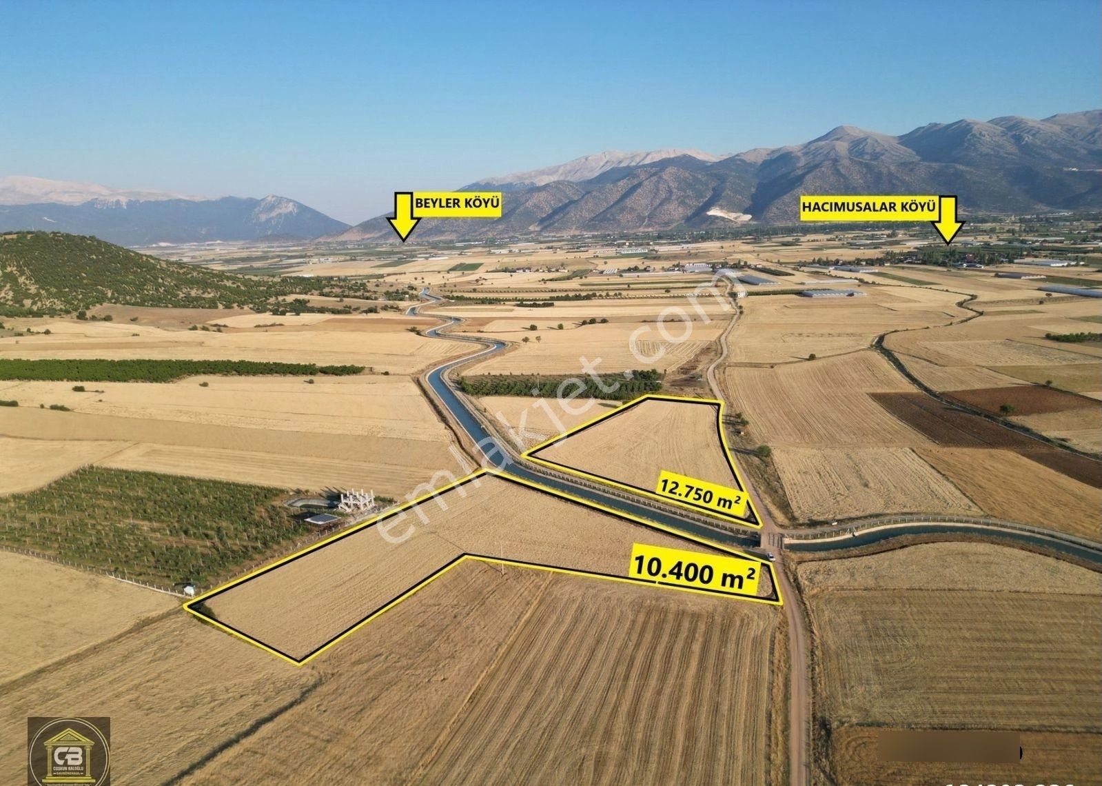 Antalya Elmalı Tavullar Mah. 23.150 M² Kupon Tarla Satılıktır.