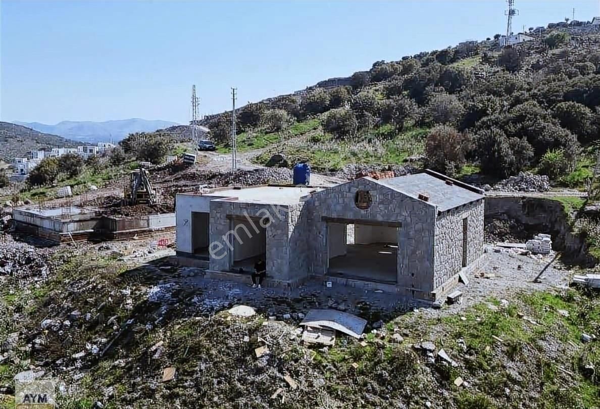 Milas Meşelik Deniz Ve Göl Manzaralı Satılık Müstakil Villa - Görsel 9
