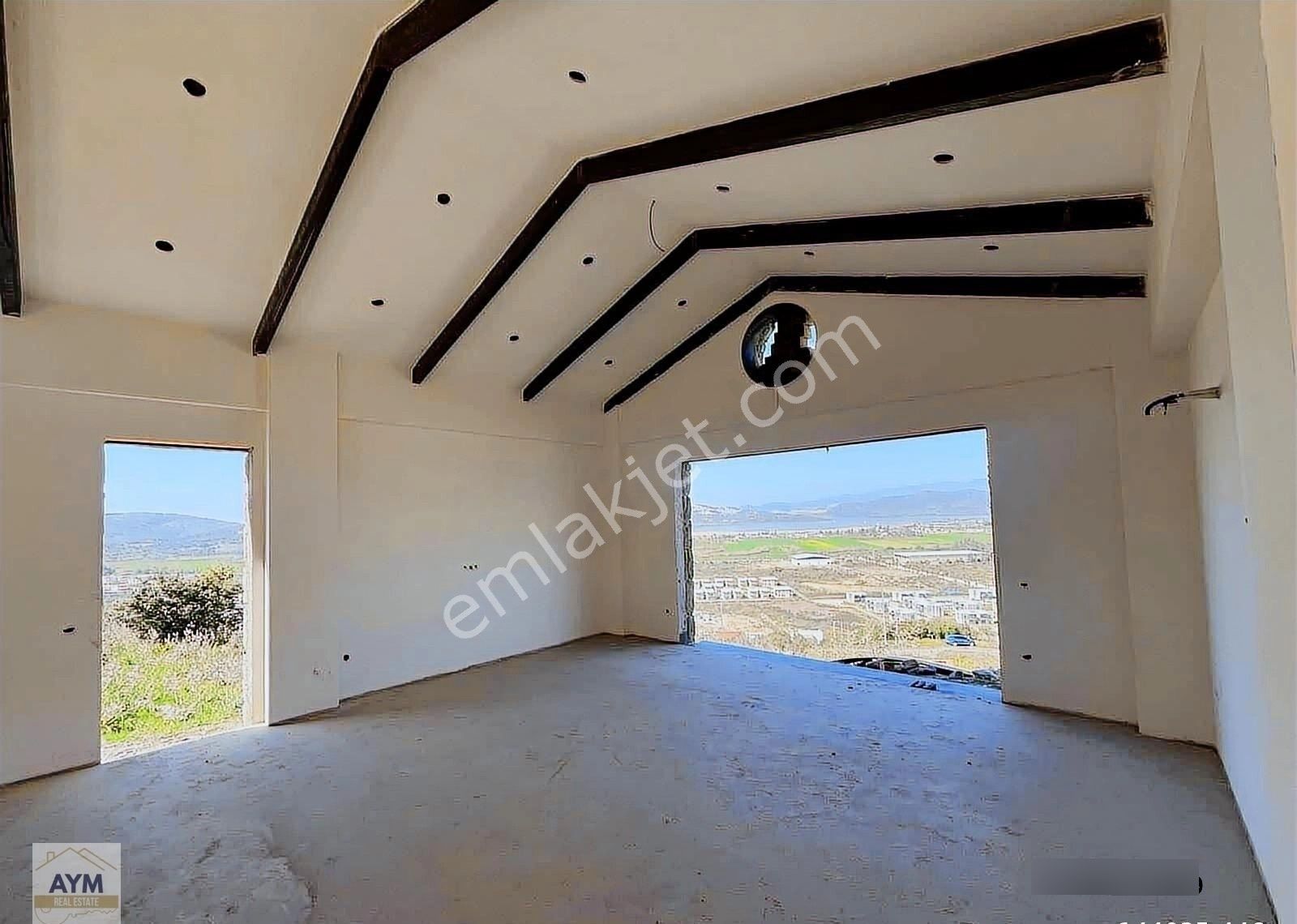 Milas Meşelik Deniz Ve Göl Manzaralı Satılık Müstakil Villa - Görsel 2