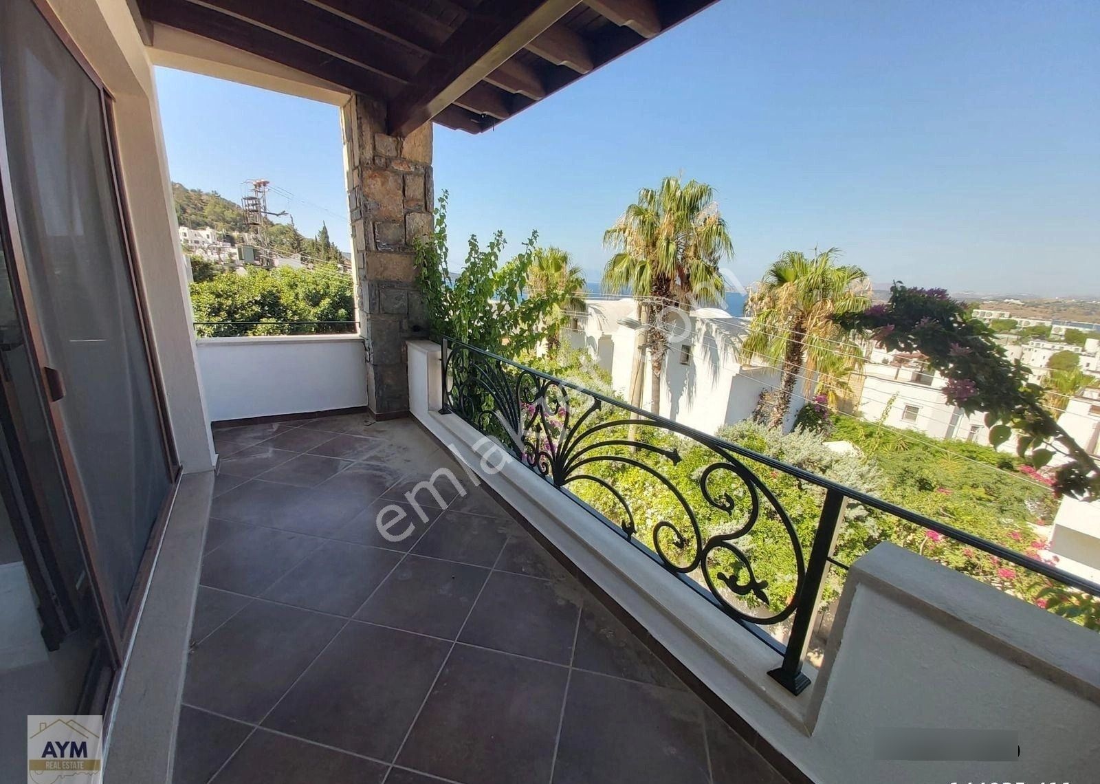 Bodrum Kumbahçe Full Deniz Manzaralı Satılık Üst Kat Daire - Görsel 9