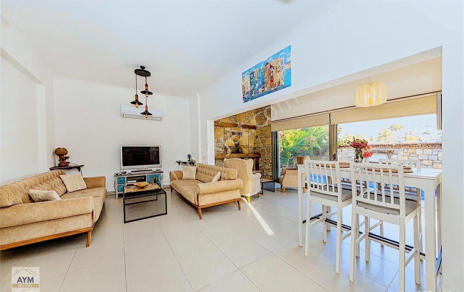 Bodrum Torba'da Satılık Mustakil Havuzlu Tek Kat Villa - Görsel 14