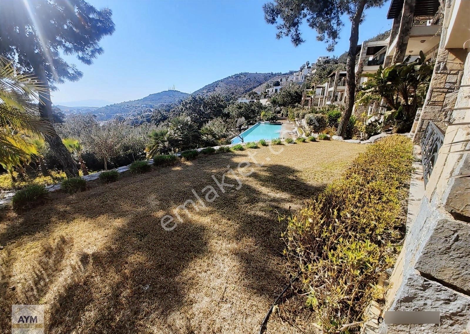 Bodrum Merkez Havuzlu Sitede Satılık Giriş Kat 2+1 Daire - Görsel 22