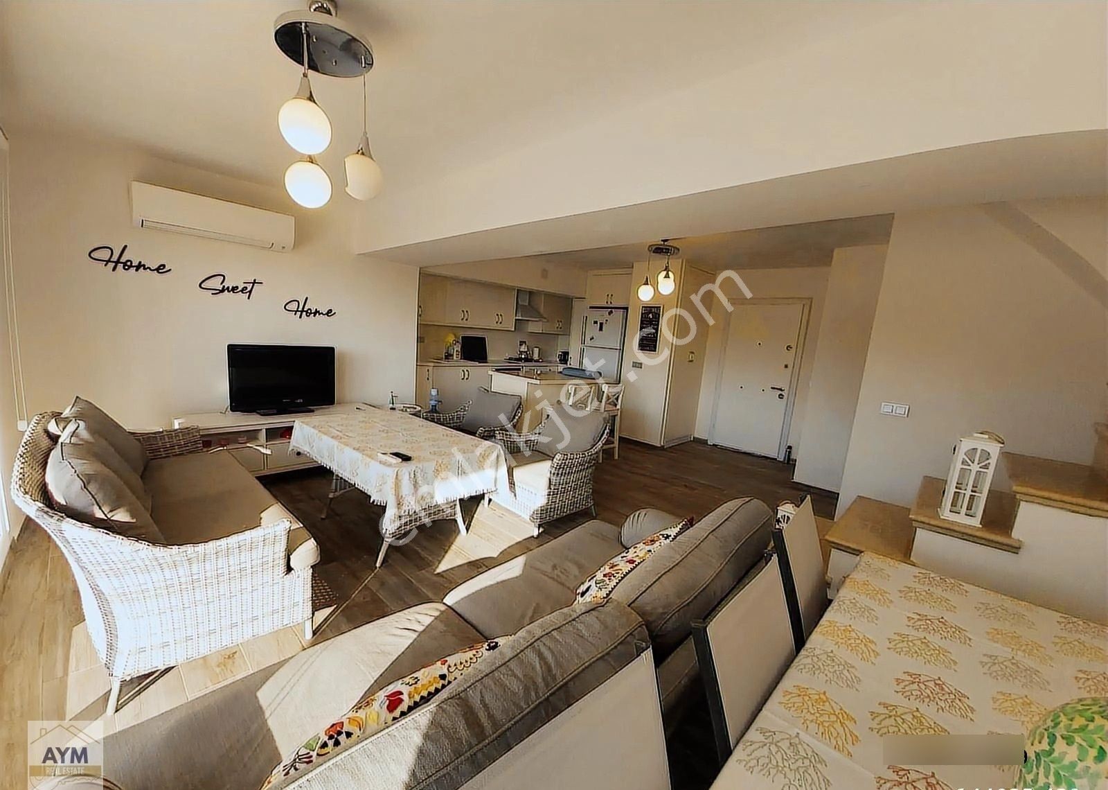 Bodrum Kumbahçede Satılık Deniz Manzaralı Eşyalı Forleks - Görsel 11