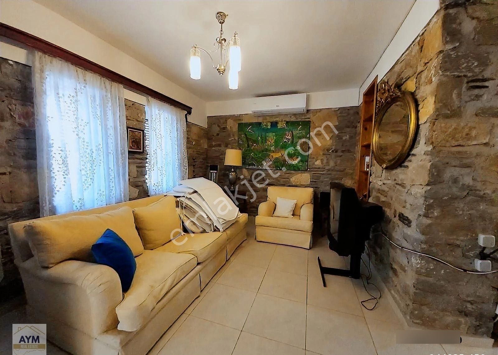 Bodrum Kumbahçe Kiralık Deniz Manzaralı Havuzlu Sited 2+2 Daire - Görsel 8