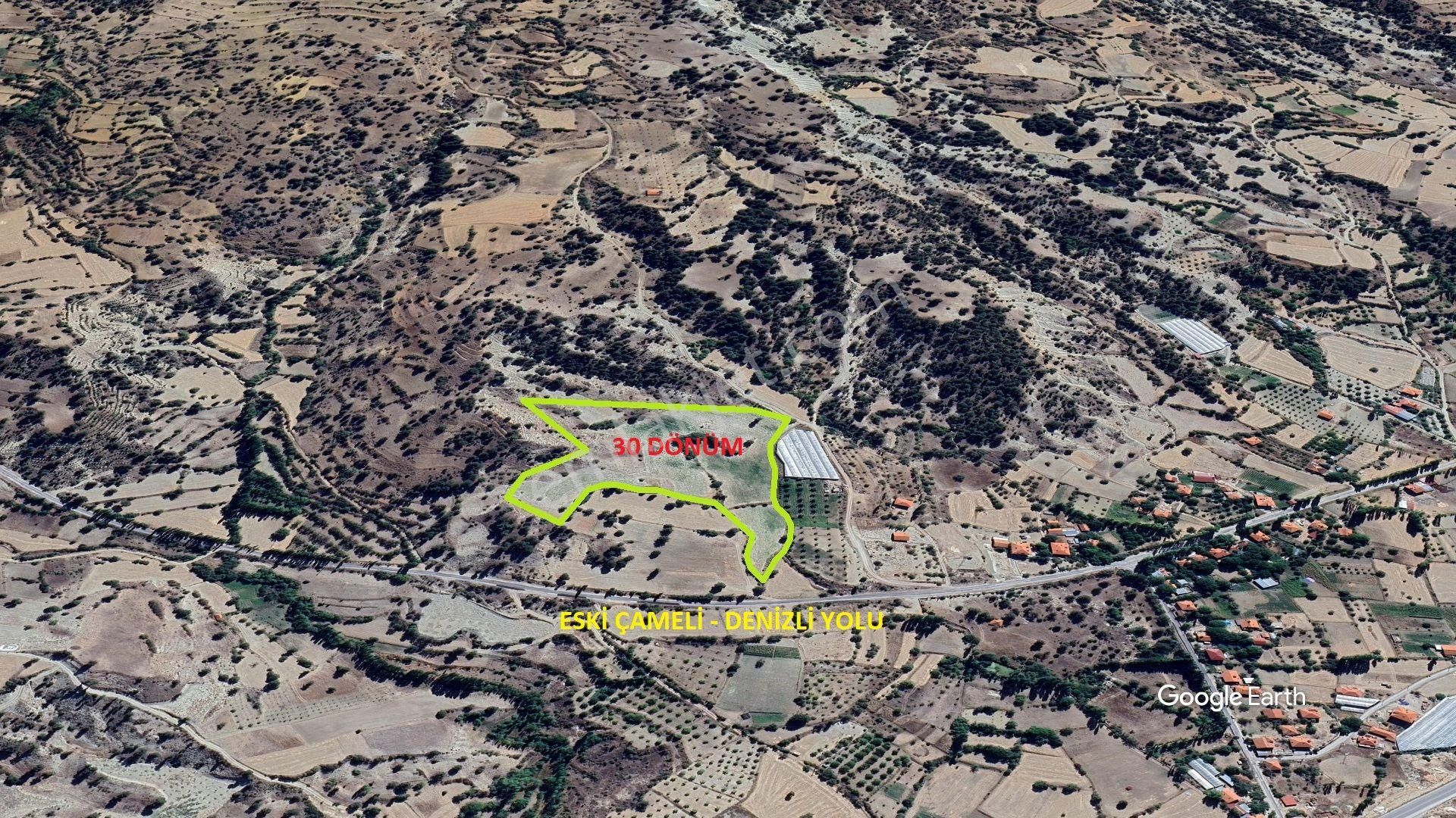 Çameli Cumaalanı 30 Dönüm Tek Tapu Yola Sıfır Tarla - Görsel 25