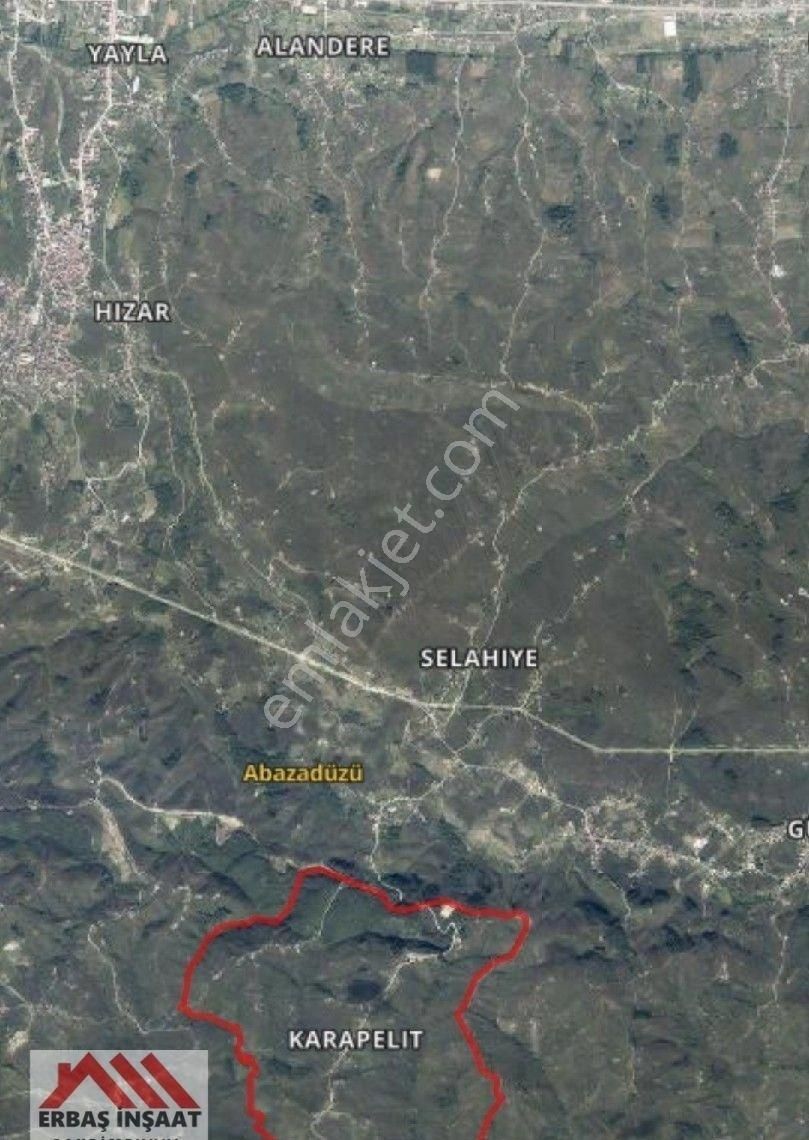 Sakarya Kocaali Karapelit Köyü Yol Üstü Satılık Fındık Bahçesi - Görsel 3