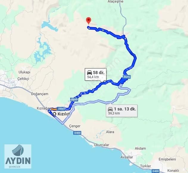 Aydın Satıyor'dan Antalya Akseki Hocaköy Mh Satılık 311m2 Bağ - Görsel 6