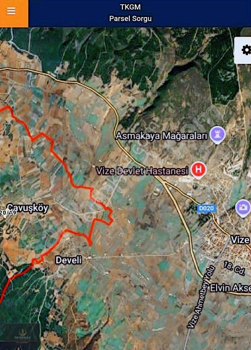 İmamoğlu Dan Vıze Çavuşköy De İmar İçinde 390m2 Arsa - Görsel 10