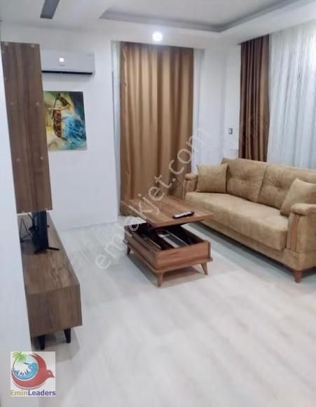 Karşıyaka Lüks Eşyalı 1+1 Balkonlu Bahçe Katı - Görsel 6