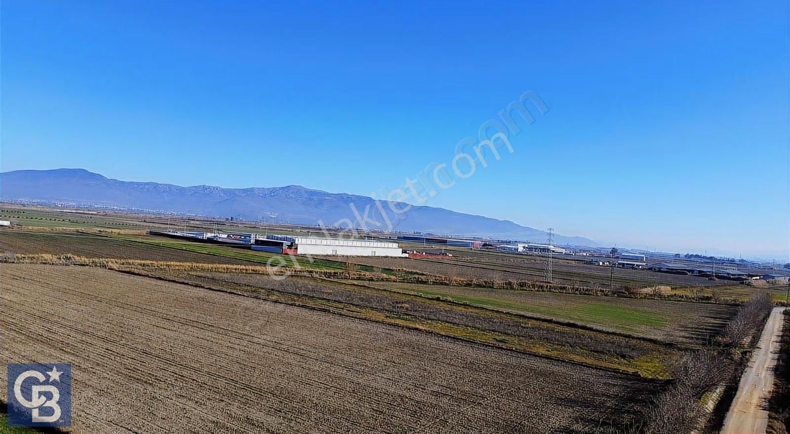 Menemen Kesik 9006m2 Tek Tapu Yola Cephe Depo Yapımına Uygun