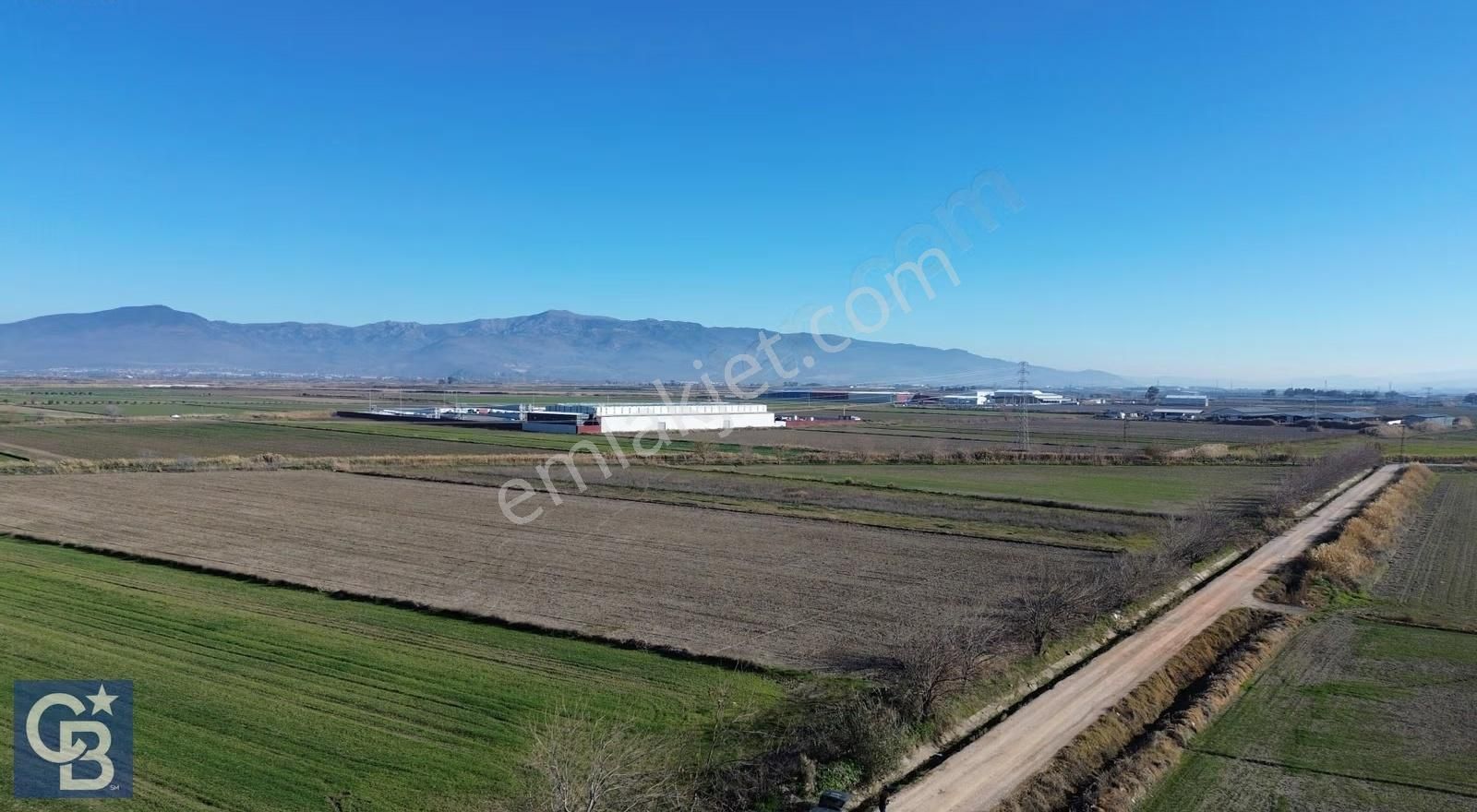 Menemen Kesik 9006m2 Tek Tapu Yola Cephe Depo Yapımına Uygun - Görsel 2