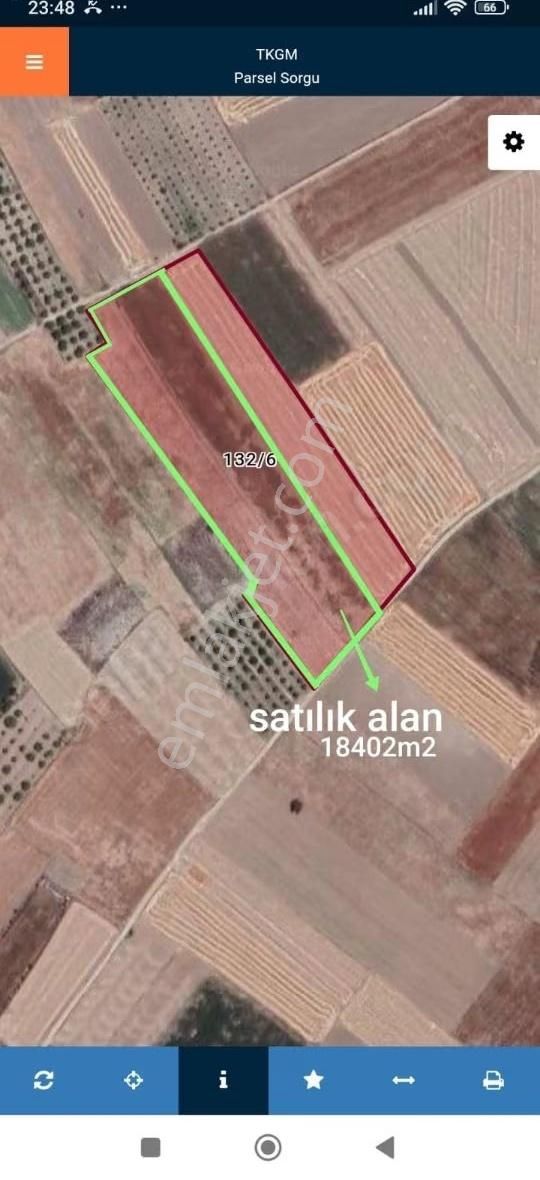 Karaçal Köyünde Satılık Tarla