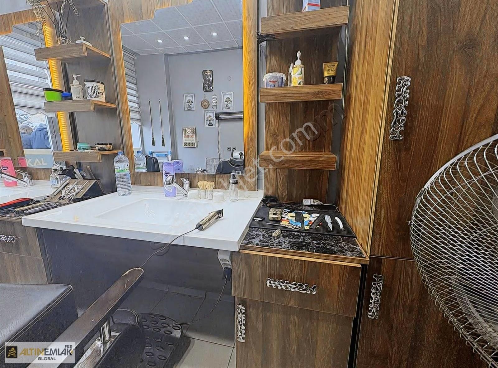 Talas Yenidoğan 'da Devren Erkek Kuaförü - Görsel 4