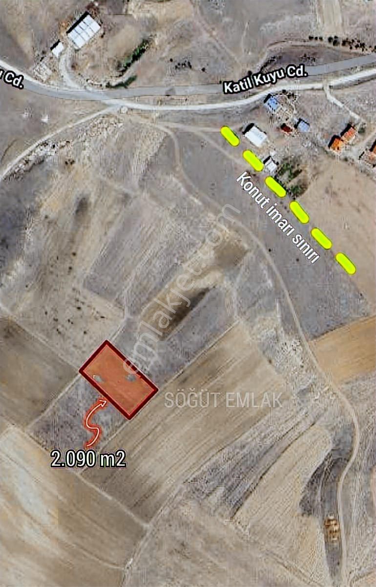 Söğüt Emlak'tan 3.toki Yakını İmar Sınırında Satılık Tarla - Görsel 2