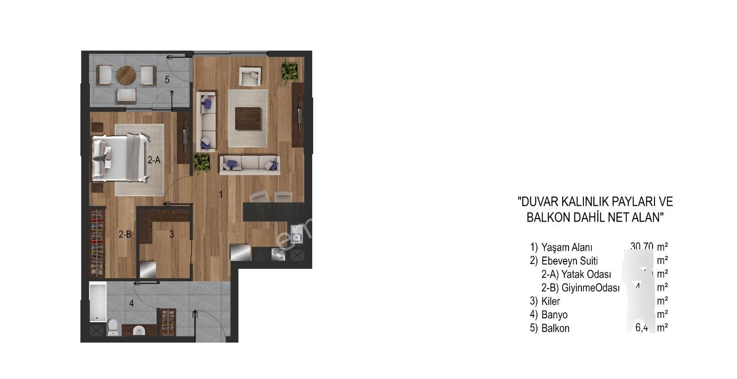 Redstone Castle İstanbul Yolu Metronun Yanı Satılık 1+1