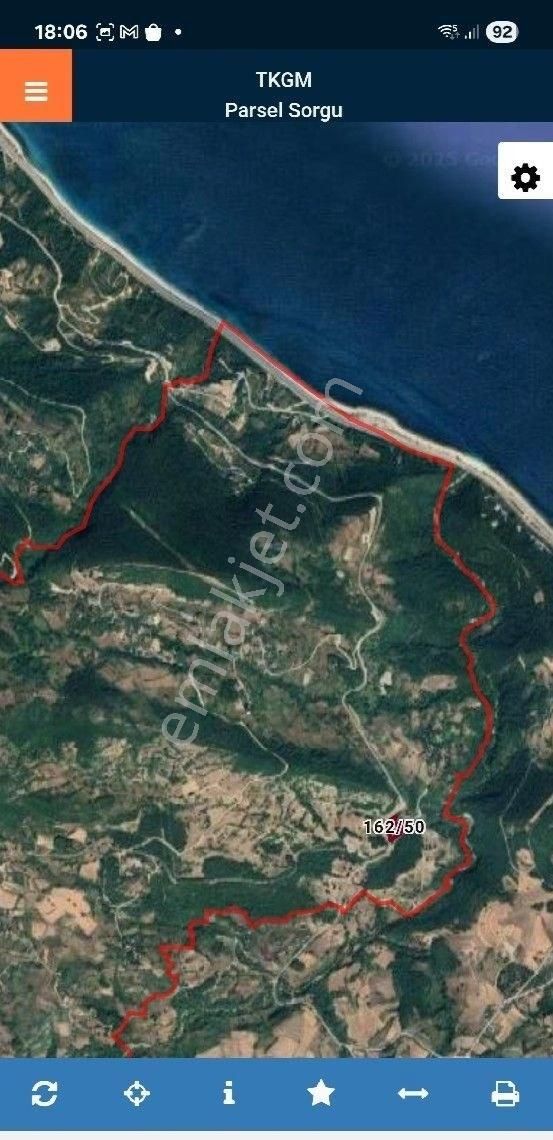 Sabuncoğlu Gayrımenkulden. Sinop Gerze İlçesi. A.yamacık Mh Sinde,her İki Tarafı Yol, Primlik Arazi - Görsel 2