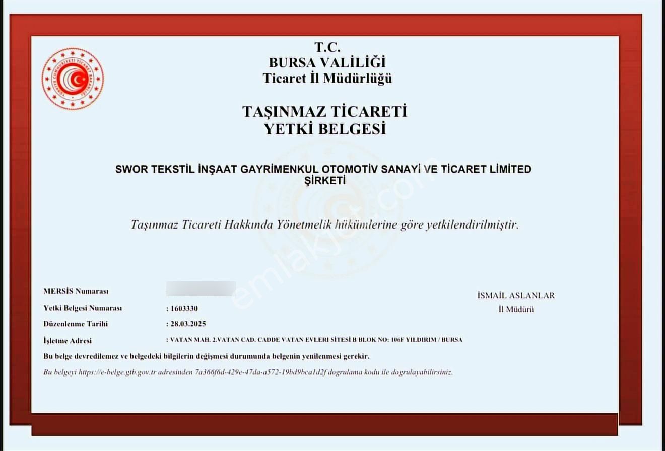 Devırx'den Kestel'de Satılık Tekstil Boyahanesi - Görsel 5