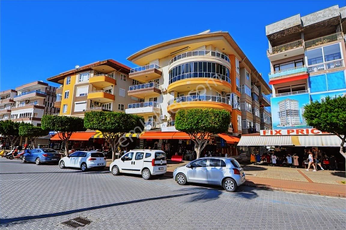 Kleopatra Plajına Bir Kaç Adım Özel Dizayn Mobilyalı Sıfır Daire - Görsel 34