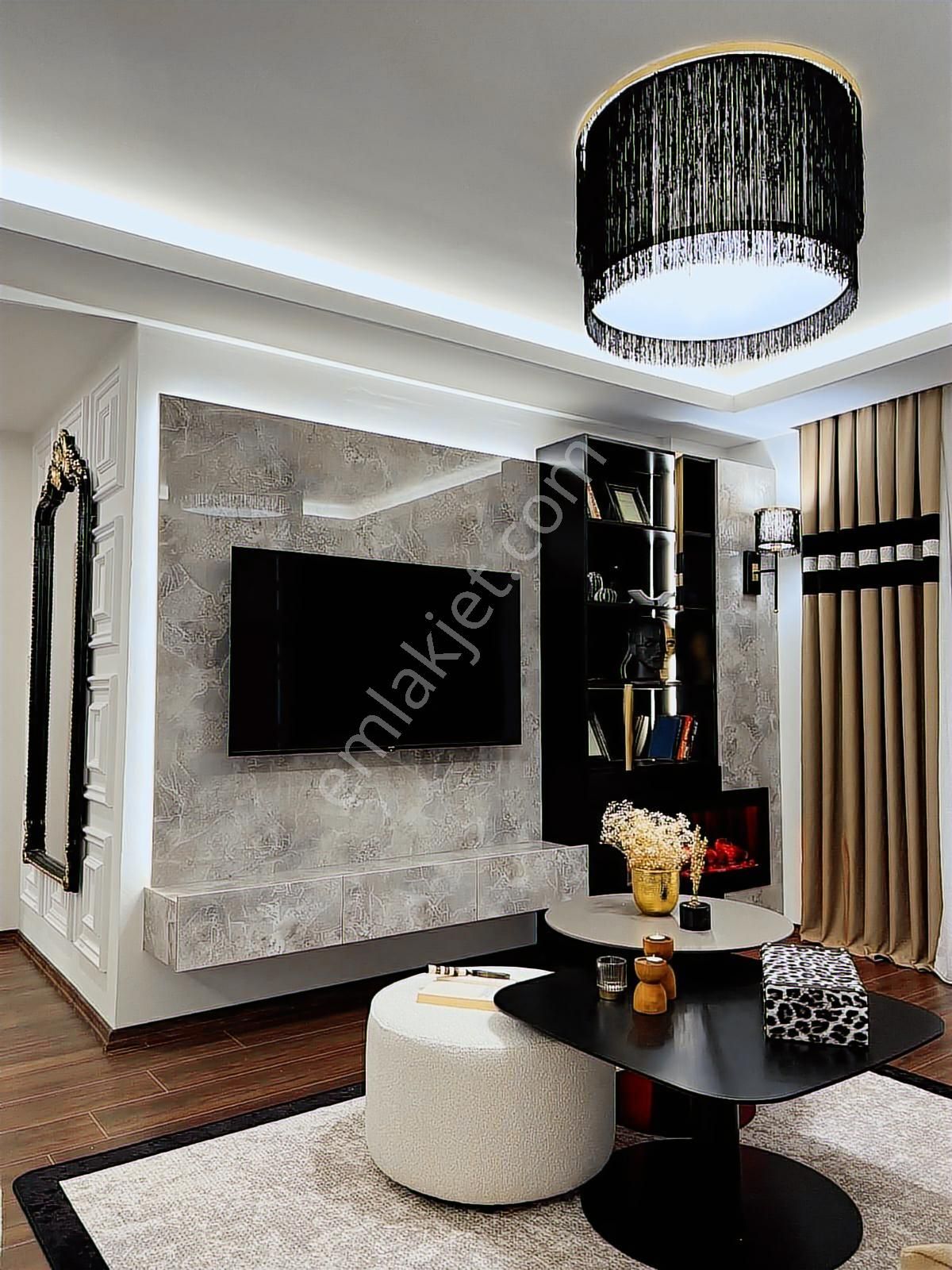 Kleopatra Plajına Bir Kaç Adım Özel Dizayn Mobilyalı Sıfır Daire - Görsel 31