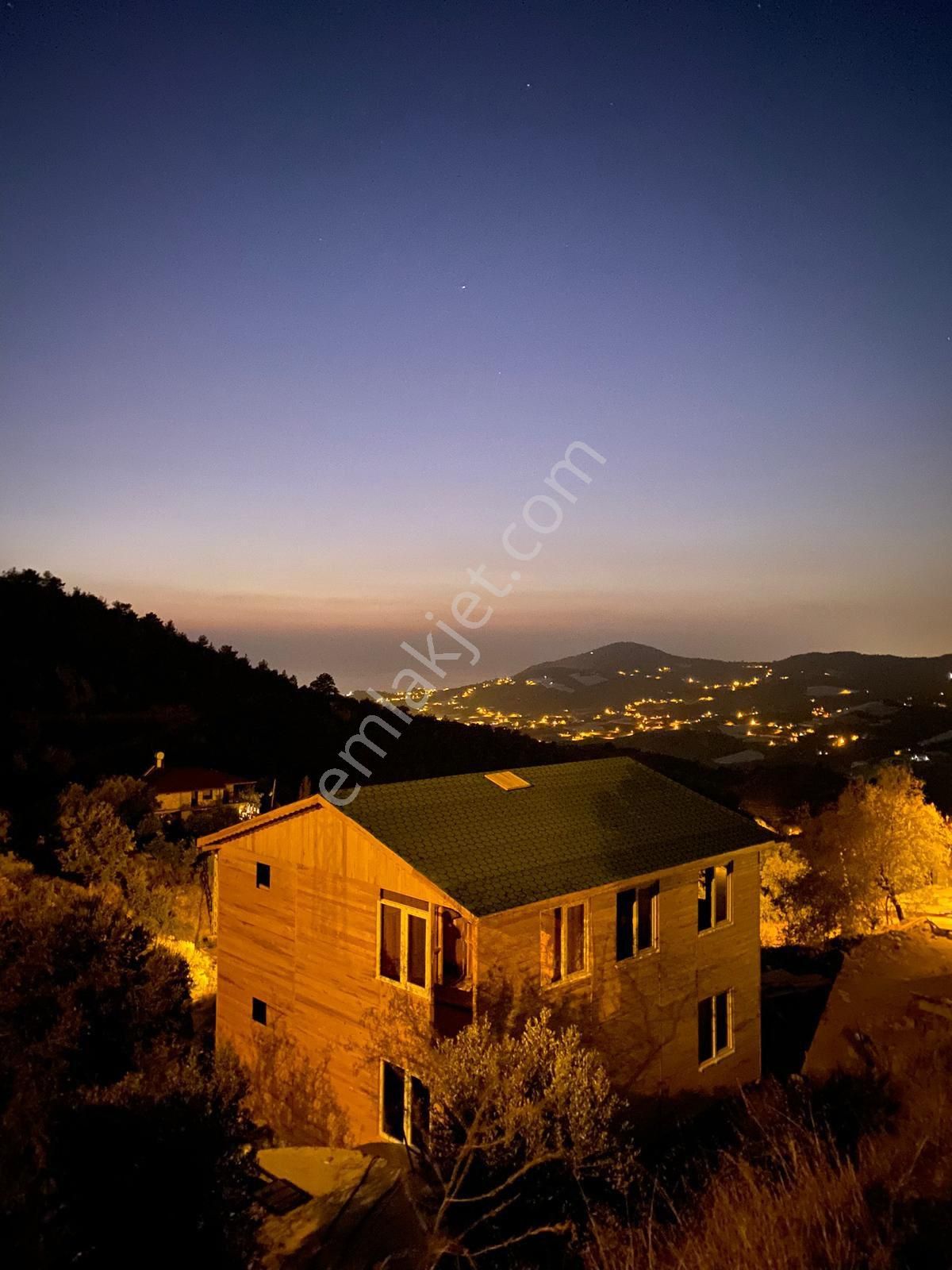 Alanya Deniz Ve Doğa Manzaralı Bahçeli Ahşap Ev (takasa Açık) - Görsel 3