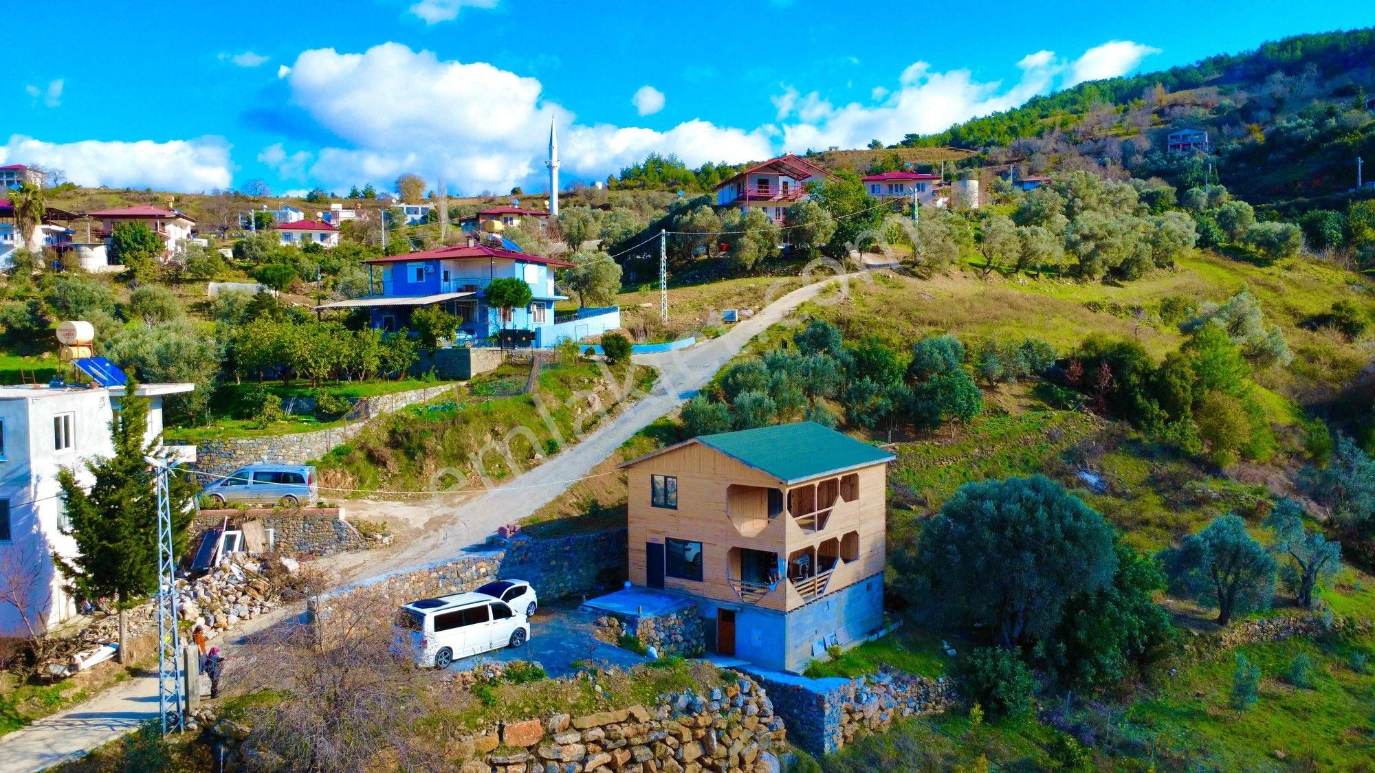 Alanya Deniz Ve Doğa Manzaralı Bahçeli Ahşap Ev (takasa Açık) - Görsel 8