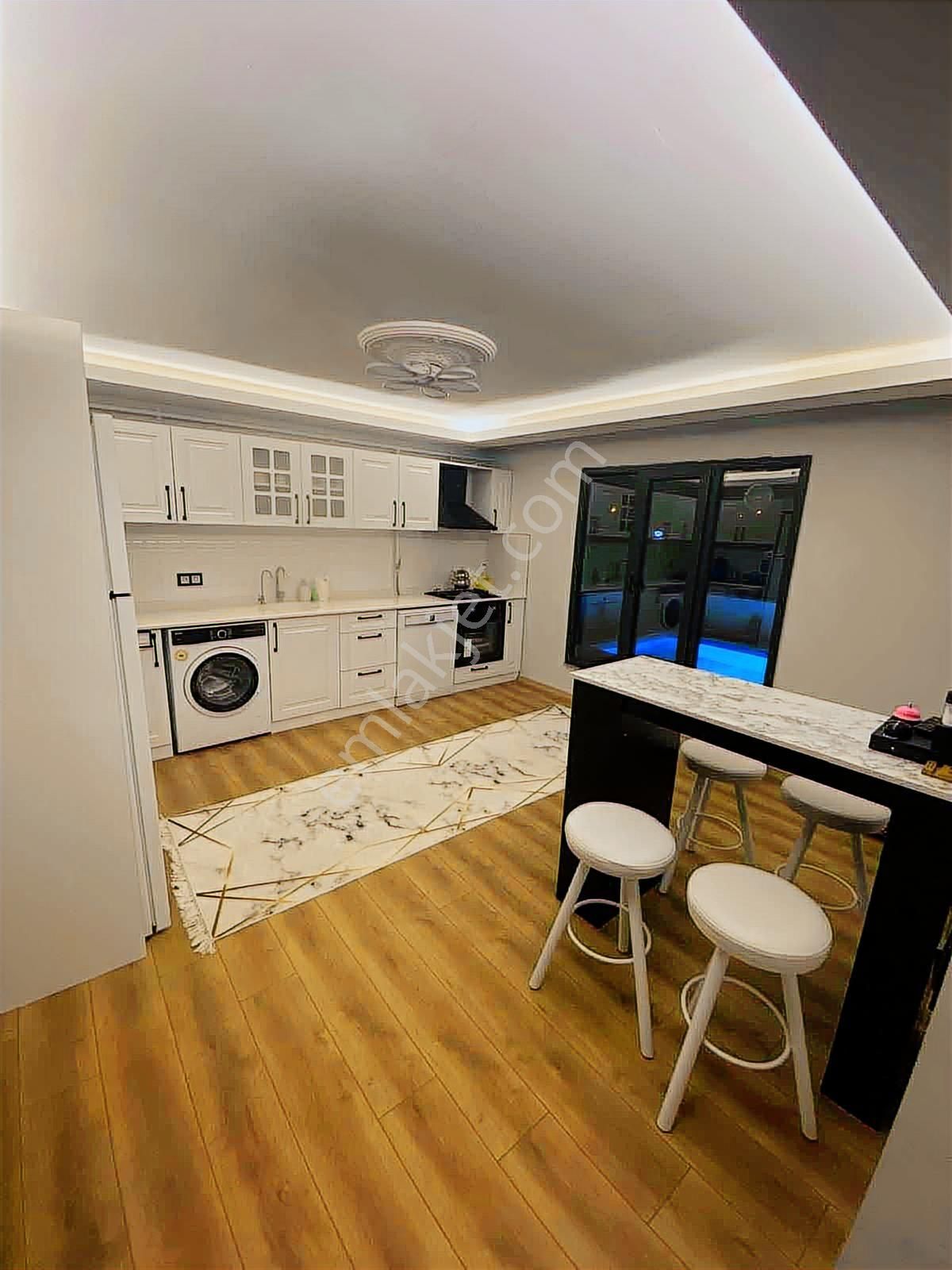 Krediye Uygun Müstakil Yüzme Havuzlu Yeşil Alanlı Takaslı Villa - Görsel 10