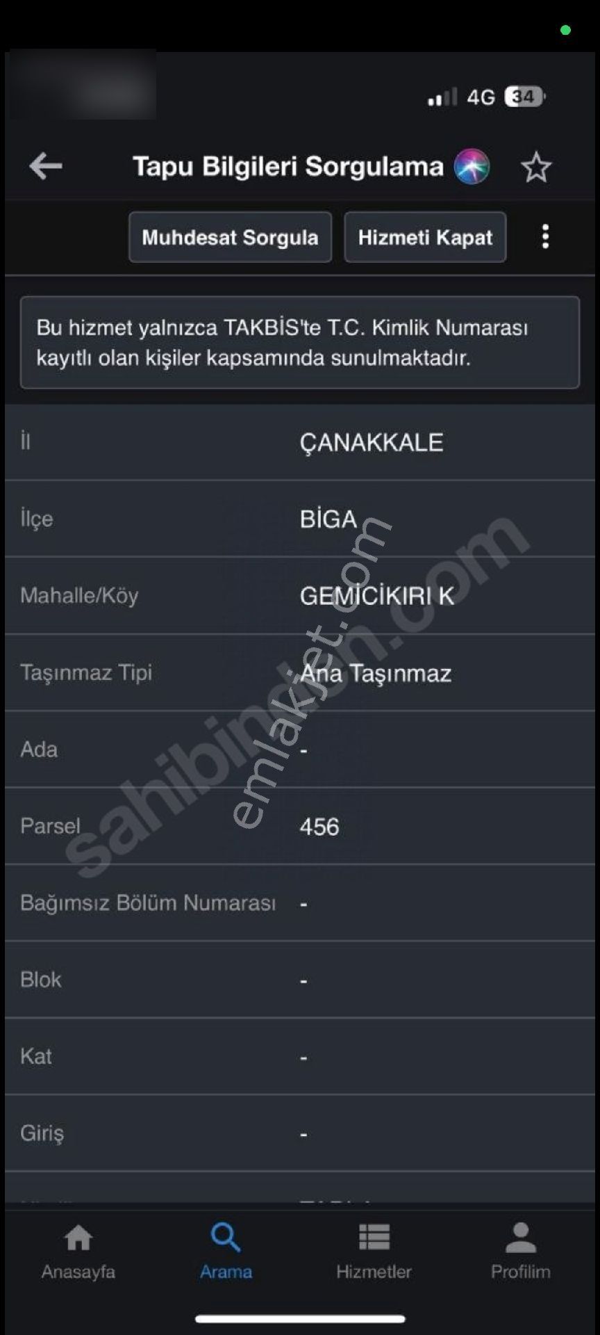 Gemicikırı Köyünde 6300 Metrekare Yatırımlık Tarla - Görsel 3